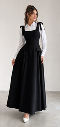 Black Jumper With Bows